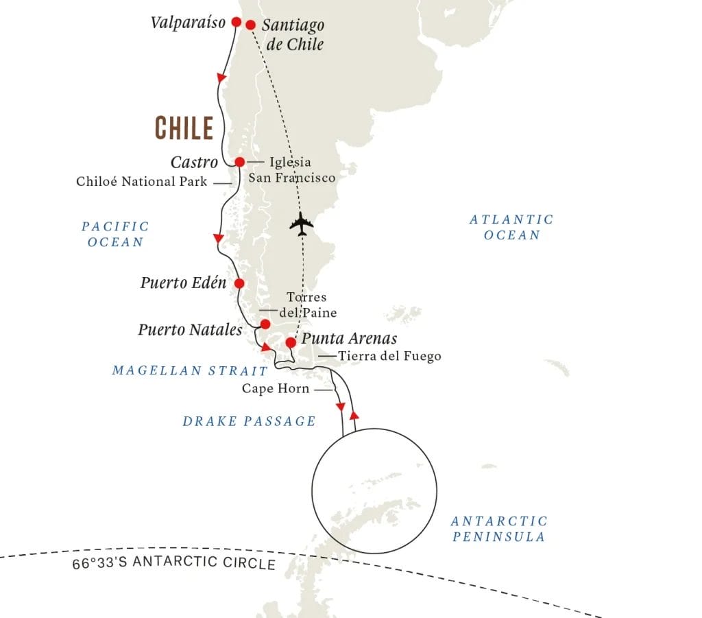 In-depth Antarctica & Patagonia Expedition (Southbound)