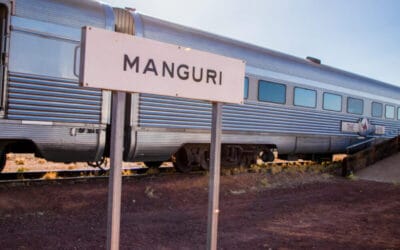GSR-Ghan-Manguri-Train at Manguri_1920