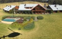 Spicers-Peak-Lodge_Scenic-Rim_Aerial-Helicopter