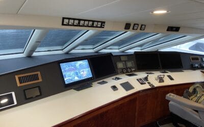 YOTSPACE - Superyacht Voyages - Corroboree Captains Bridge